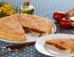 Pizza soufflée à la sicilienne