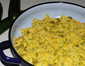 Crumble de courgettes