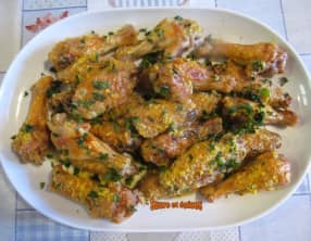 Ailes de poulet au citron et au poivre