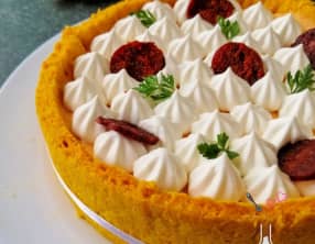 Charlotte salée à la carotte