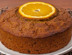 Gâteau à la farine de noisettes et aux agrumes