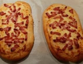 Fougasses aux lardons