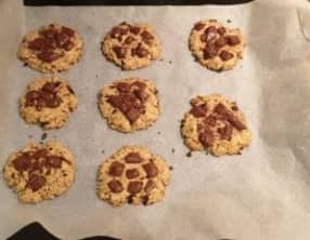 Sablés aux pépites de chocolat