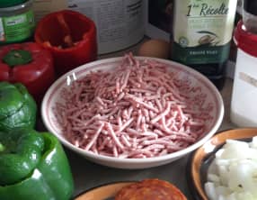 Poivrons farcis à  l'espagnole