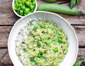 Risotto aux petits pois