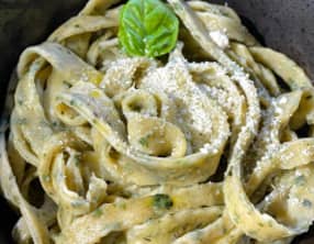 Pâtes fraîches aux orties