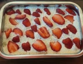 Tiramisu aux fraises