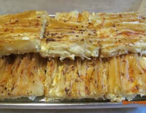 Tarte ébouriffée aux 3 fromages, à la pâte filo