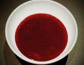 Coulis de fruits rouges maison