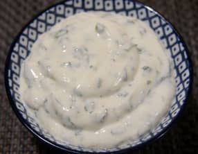 Sauce blanche pour kebab