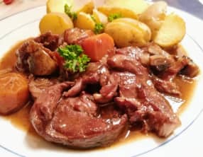 Tendrons de veau à la bordelaise