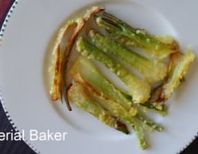 Tempura d'oignon vert