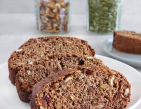 Pain aux courgettes et aux noix