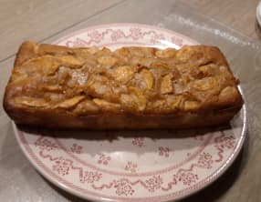 Gâteau aux pommes et au miel