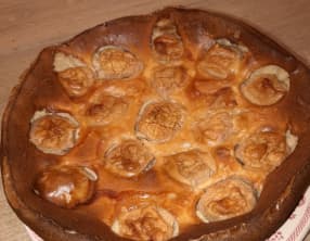 Gâteau fondant aux pommes