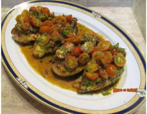 Blancs de poulet Margherita