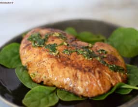 Foie de lotte poêlé en persillade