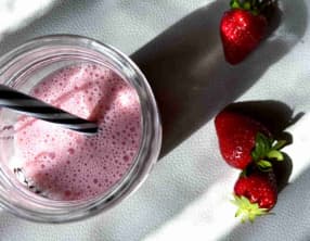 Smoothie aux Fraises Healthy