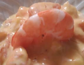 Pamplemousse aux crevettes