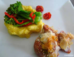 Filet mignon, cime di rapa et purée de pommes de terre