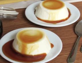 Panna cotta caramel beurre salé