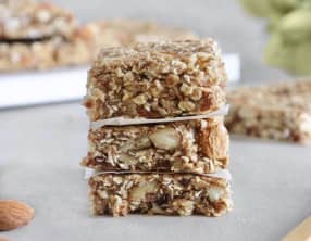 Barres au citron vert sans cuisson