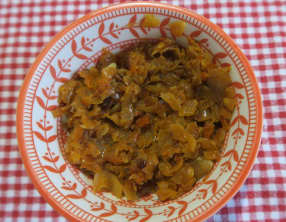 Confit d'oignon aux tomates séchées