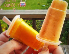 Bâton glacé au melon