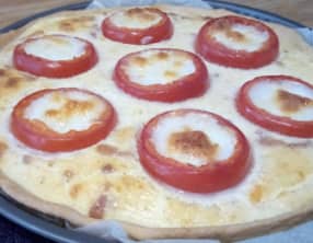 La tarte tomate mozza