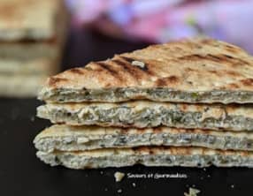 Galette aux herbes vertes