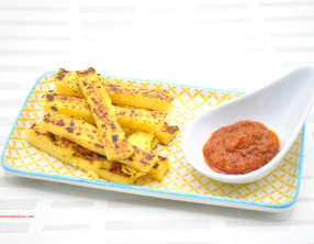 Frites de polenta sauce arrabbiata