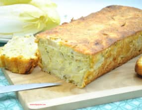 Cake endives chèvre