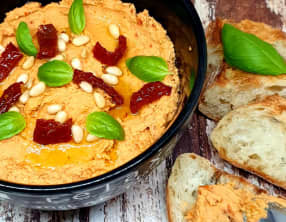 Houmous aux tomates séchées