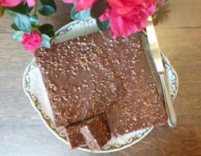 Gâteau au chocolat léger à la courgette