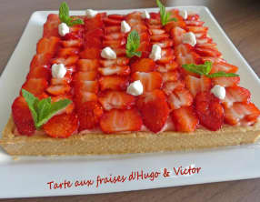Tarte aux fraises