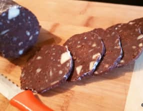 Boudin noir au chocolat