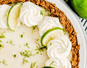 Tarte au citron vert de Floride