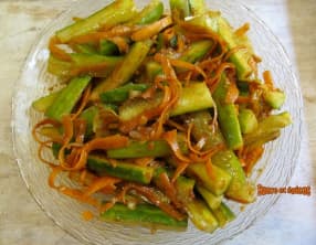 Salade de concombre à la coréenne