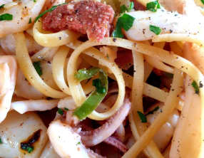 Les linguine basques