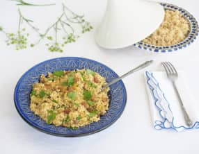 Salade de quinoa aux oignons confits