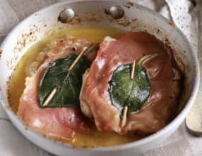 Saltimbocca de veau à la romaine