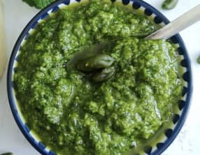 Pesto de pistache