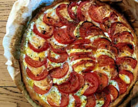 Tarte tomate Mozzarella