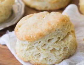 Biscuit léger et aéré