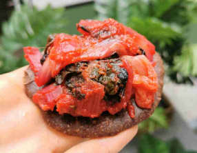 Poêlée de choux aux carottes et à la betterave