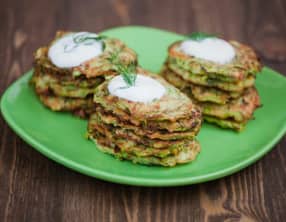 Röstis de courgettes