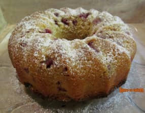 Quatre-quarts breton aux framboises