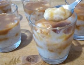 Riz au lait au caramel