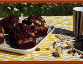 Petits cakes tout chocolat