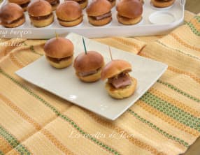 Minis burgers au pâté forestier